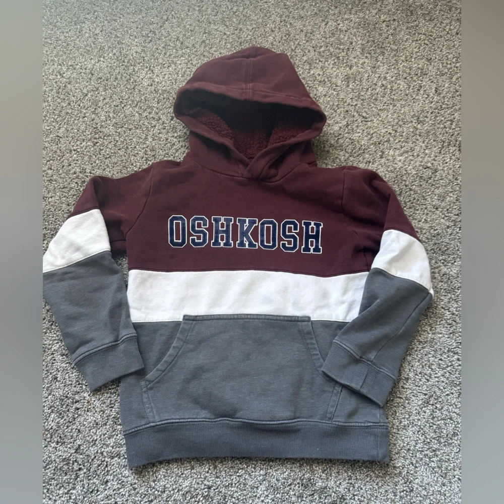 OshKosh B'gosh Burgundy Fleece Jacket